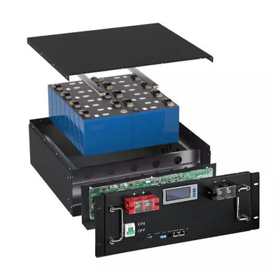 LiFePO4 280Ah 48V Bateria de lítio montada em rack 14Kwh para sistema de armazenamento de energia solar doméstico