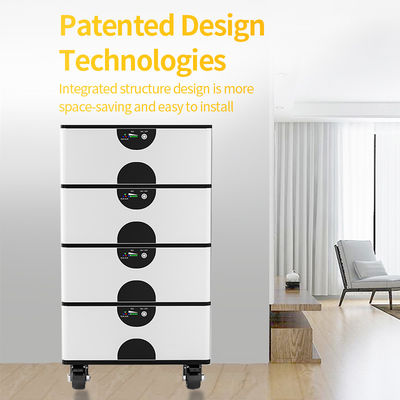 Long Cycle Life 51.2V 100ah Lifepo4 Bateria para sistema de armazenamento de energia empilhável OEM