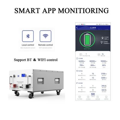 280Ah 51.2V LiFePO4 Bateria Solar de Lítio para Sistema de Energia Solar Doméstico 15kwh OEM