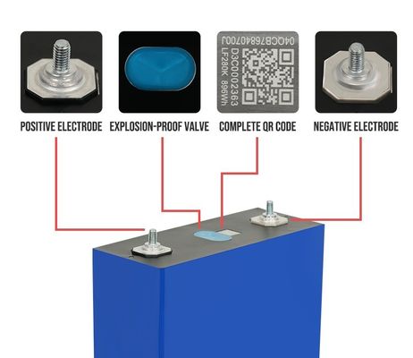 Sistema de armazenamento de energia solar de 12V 24V 48V com bateria de iões de lítio de 340Ah