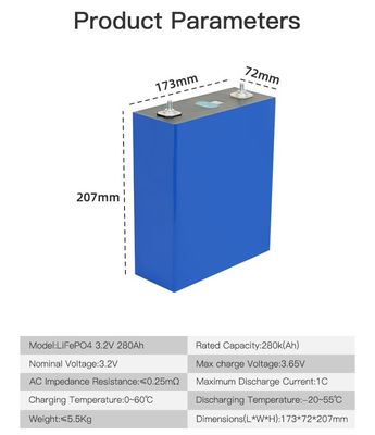 Sistema de armazenamento de energia solar de 12V 24V 48V com bateria de iões de lítio de 340Ah