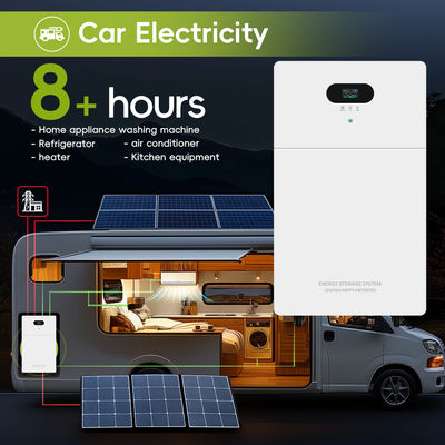 Banco de estação de energia All In One Inverter híbrido off-grid AC 5kw 10kw 15kw 20kw Solar Li-FePO4 Sistema de bateria de armazenamento de energia