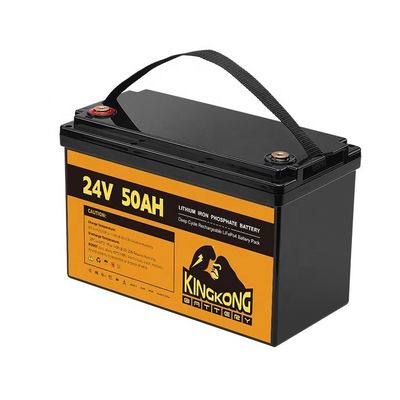 24V 50Ah 60Ah 100Ah 200Ah 230Ah 300Ah 400Ah 460Ah Bateria de Lítio de Ferro LifePo4 com BMS