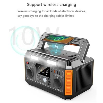 Estação de energia solar portátil personalizável de 700W com bateria de íons de lítio e saída de 520WH