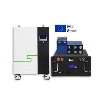 Montado na parede 48V 51.2V 280ah 300ah 304ah 320ah Sistema de armazenamento de energia de bateria solar híbrida