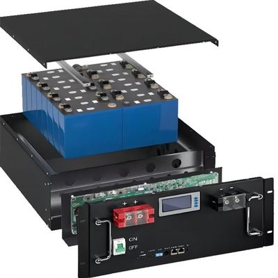 Montado na parede 48V 51.2V 280ah 300ah 304ah 320ah Sistema de armazenamento de energia de bateria solar híbrida