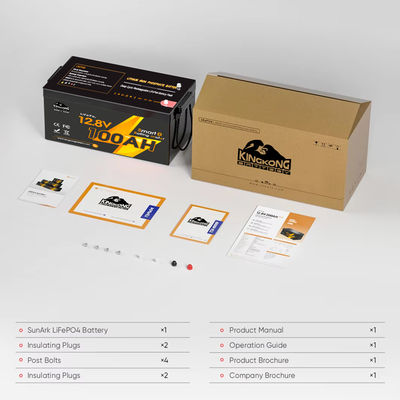 Bateria de iões de lítio de ciclo profundo Lifepo4