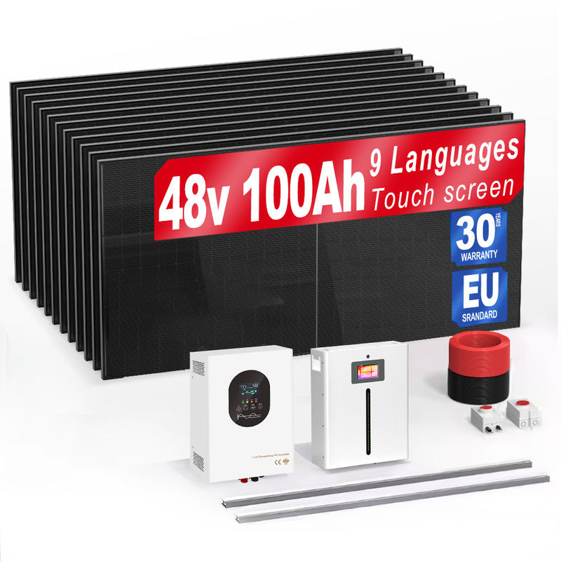 Bateria híbrida para sistema de energia de montagem a energia solar/bateria de potência Bateria de íons de lítio Carport Iluminação aquecimento Padtv sistemas
