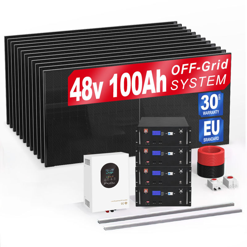 Sistema de armazenamento de energia solar off-grid Lfp Lifepo4 Bateria Power Wall Systems Solar Bateria de íons de lítio 5Kw 10Kw 20Kw Companhia