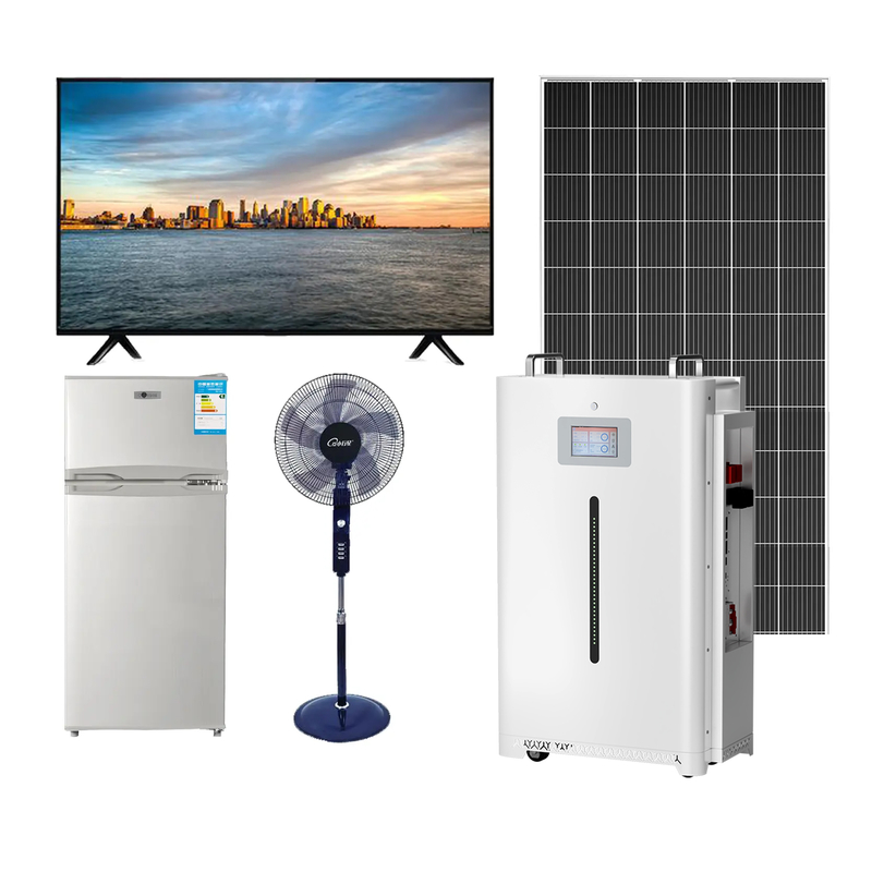 Sistema de geração de energia solar off-grid 1000W 110V 220V Lifepo4 Battery Power Station Sistema doméstico de geração de energia solar