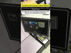 Pacote de baterias montado na parede