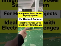 Este é um sistema de energia solar completo e personalizável, adequado para uso doméstico e de projeto.