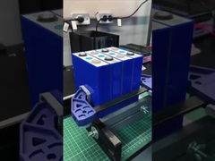 Processo de montagem da bateria de armazenamento de energia