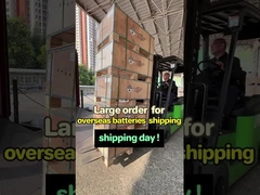 O sistema de armazenamento de energia de células solares enviado de Guangzhou para o nosso agente