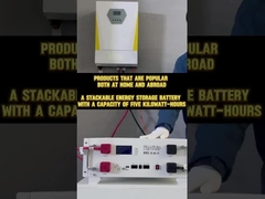 O sistema de energia solar é um sistema de armazenamento de energia de alta capacidade empilhável que pode empilhar até 8 camadas