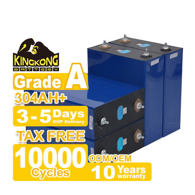 Bateria KingKong OEM/ODM 304ah 320ah Lf280k 3.2v 280ah Armazenamento de energia Bateria Lifepo4