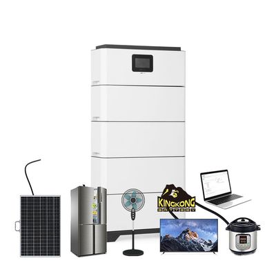 Sistema de armazenamento de baterias de energia solar doméstica comercial de 5kwh 10kwh 20kwh 51.2V