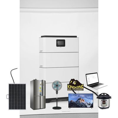 Bateria empilhada HV dividida 15kWh 20kWh 30kWh Para sistema de armazenamento de energia solar 51.2v 100ah