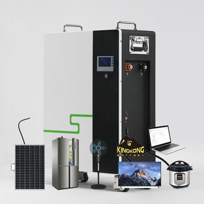 Portão de comunicação RS232 OEM Armazenamento de energia solar 5kwh 48v 100ah Lifepo4 Bateria montada na parede
