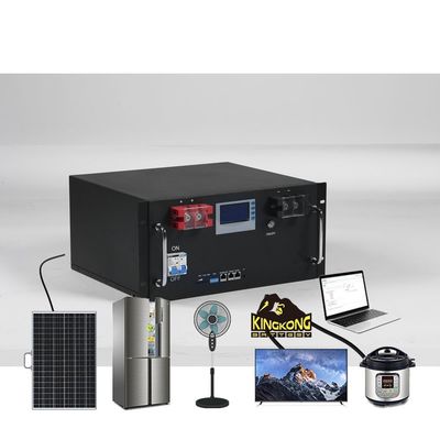 LiFePO4 280Ah 48V Bateria de lítio montada em rack 14Kwh para sistema de armazenamento de energia solar doméstico