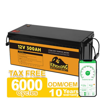 Bateria de íons de lítio 24V 12V 12.8V 100Ah 200Ah 300Ah Para soluções de aplicações solares