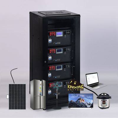 24V 48V 51.2V LiFePO4 Bateria solar 5kwh 6000 Ciclo para energia de emergência do sistema solar