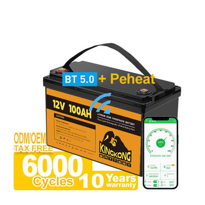 110/120/220/230V Voltagem de saída 12,8V 100Ah 200Ah 300Ah LFP Bateria de íons de lítio