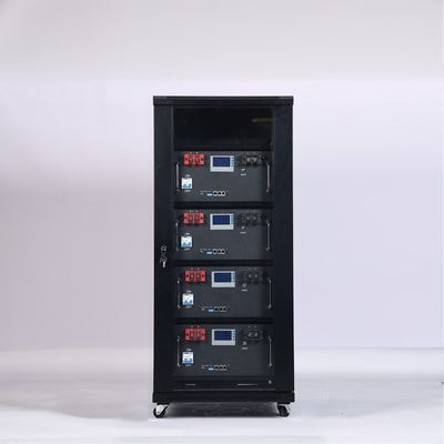 51.2V 100Ah LiFePO4 Bateria de armazenamento de energia para recipiente de energia solar 19 polegadas 10