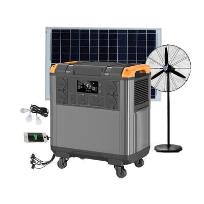 1KW Mini Kit gerador de energia solar com ecrã LCD digital para sistema de iluminação doméstica