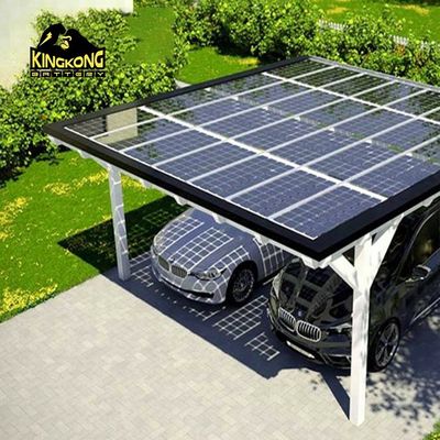 Sistema de montagem solar de carpinteiro fotovoltaico de design moderno Opções de material natural e padrão
