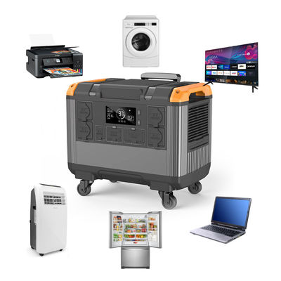 Bateria LiFePO4 EU 230V UPS para casa gerador solar 3000W para acampar e necessidades de emergência