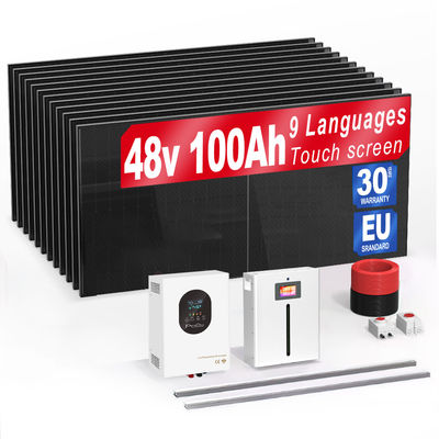 Bateria híbrida para sistema de energia de montagem a energia solar/bateria de potência Bateria de íons de lítio Carport Iluminação aquecimento Padtv sistemas